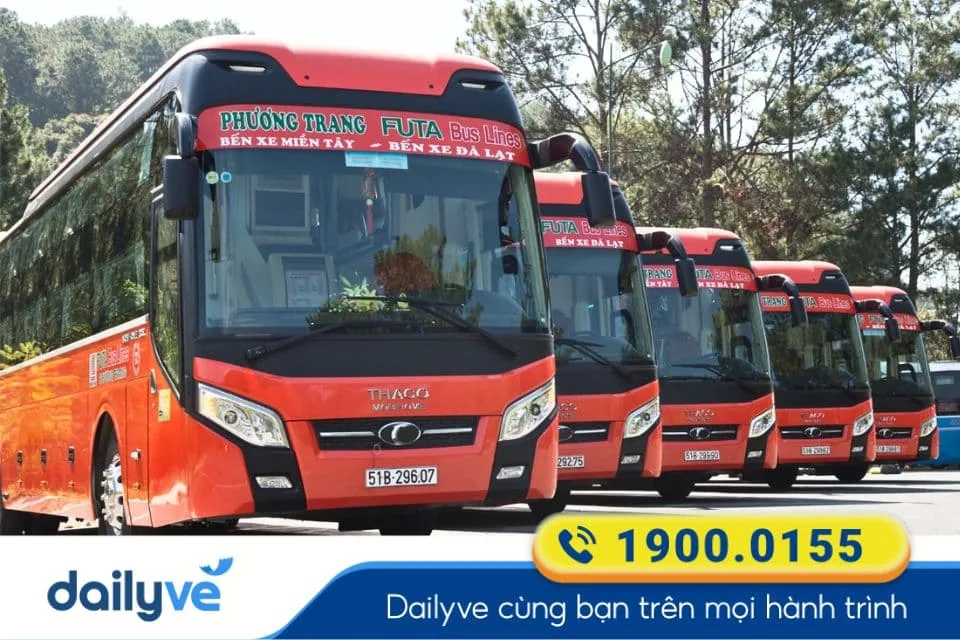 Nhà xe Phương Trang từ Lâm Đồng đi Vũng Tàu