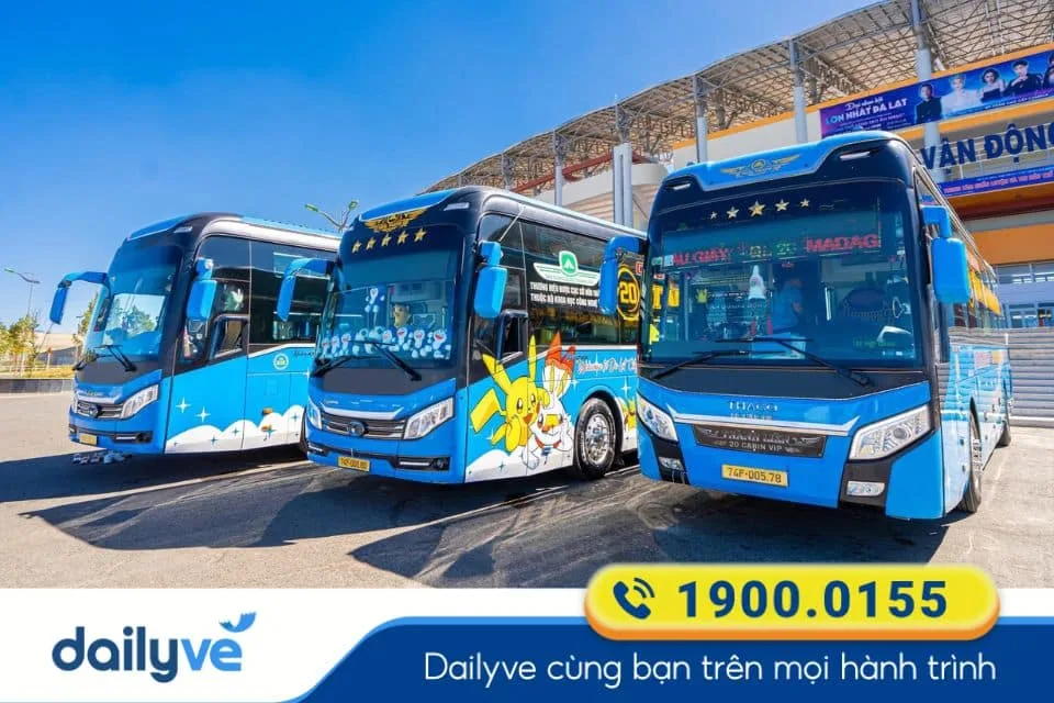 Nhà xe Tân Quang Dũng từ Bến xe An Sương đi Kon Tum