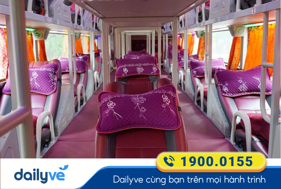 xe giường nằm chất lượng và tiện nghi