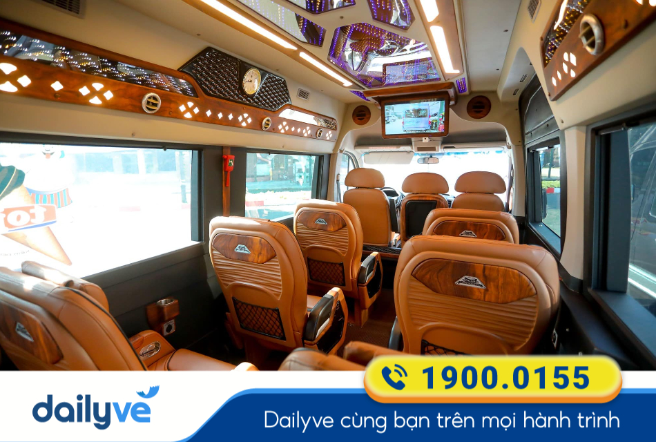 Tiện ích ghế Limousine sang trọng
