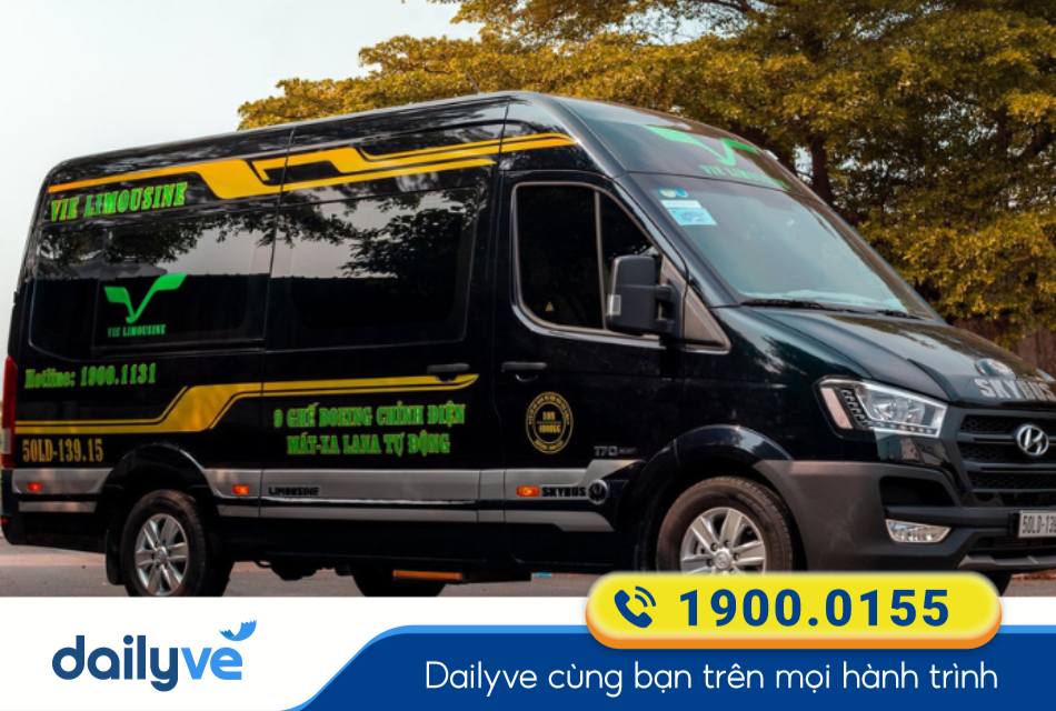 Xe Vie Limousine Sài Gòn đi Hồ Tràm