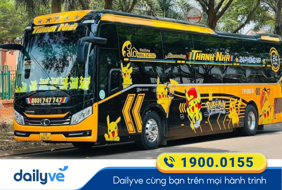 Xe Thanh Nhã từ Đắk Lắk đi Phú Yên