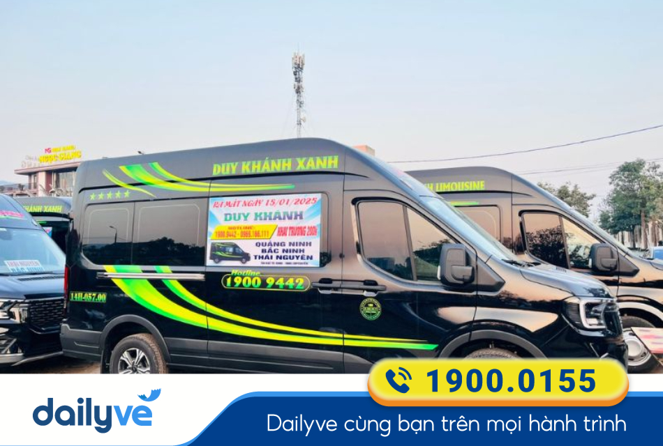 Nhà xe Duy Khánh Limousine từ Hải Phòng đi Ninh Bình