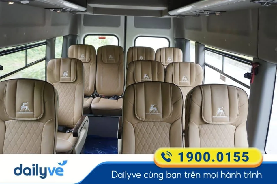 Xe ghế ngồi 16 chỗ tiện lợi