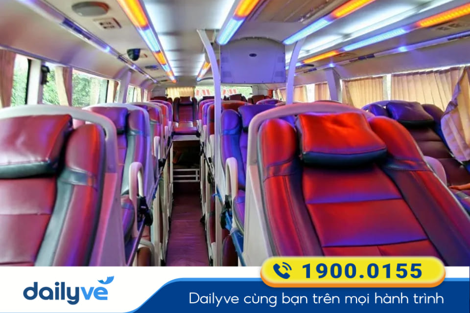 Xe giường nằm 46 chỗ từ Thanh Hóa đi Quảng Nam