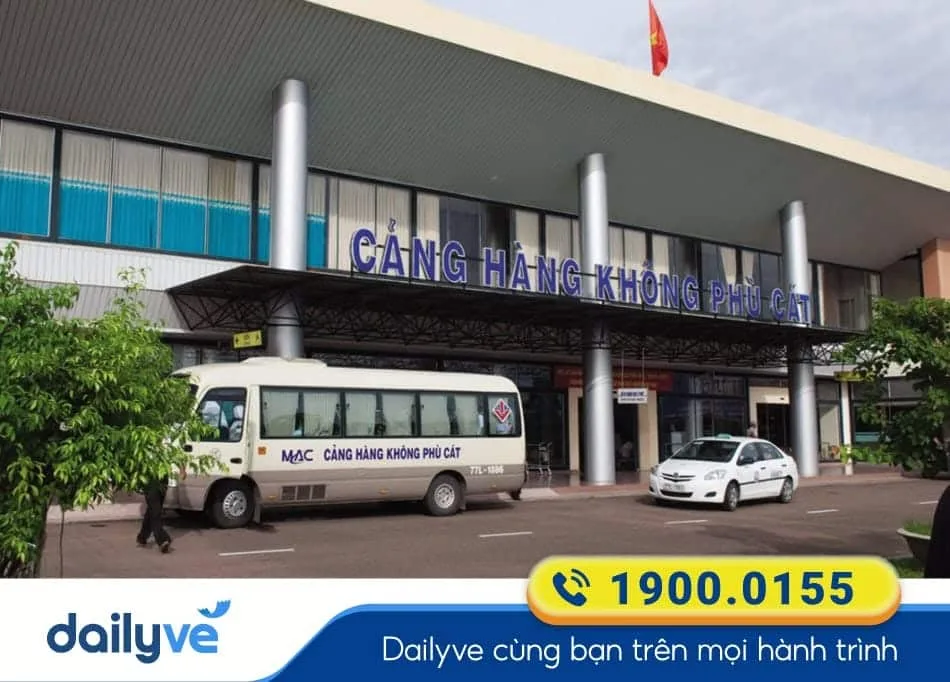 Dịch vụ xe trung chuyển từ Sân bay Phù Cát