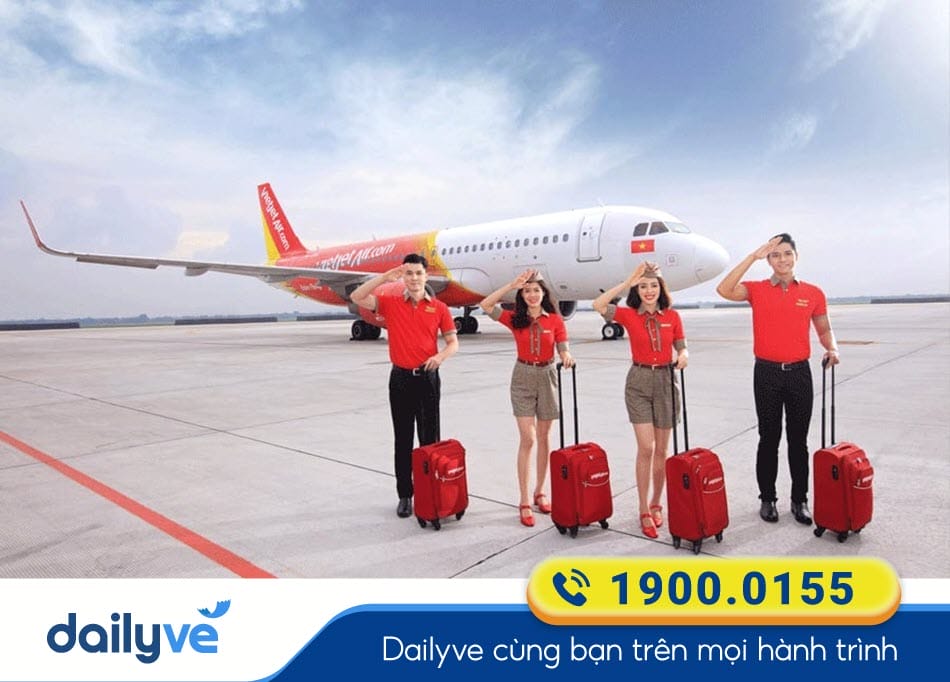 Hãng bay Vietjet Air phục vụ chuyến bay Hà Nội đi Phú Quốc