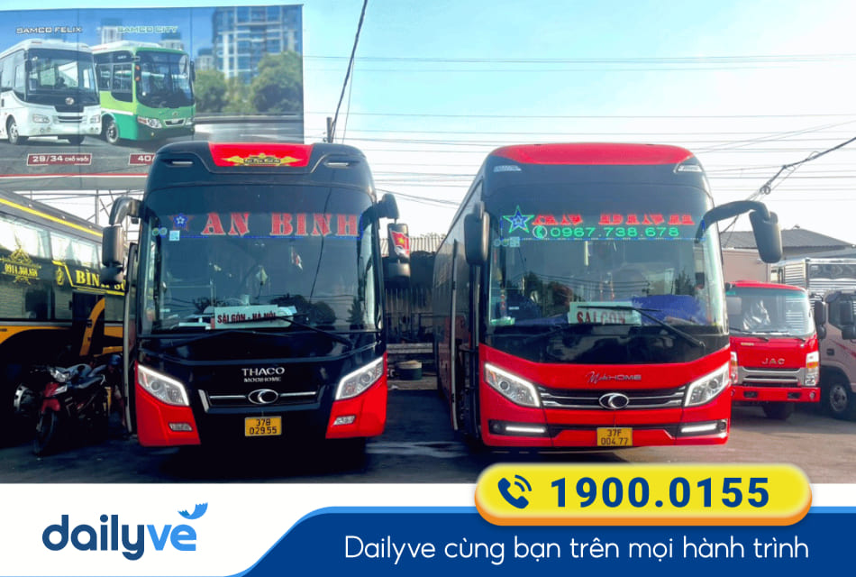 Nhà xe An Bình từ Huế đi Tam Kỳ