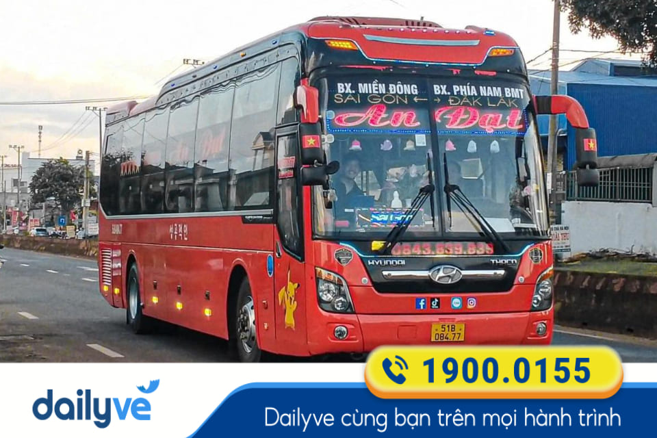 Nhà xe An Đạt tuyến Sài Gòn đi Buôn Hồ