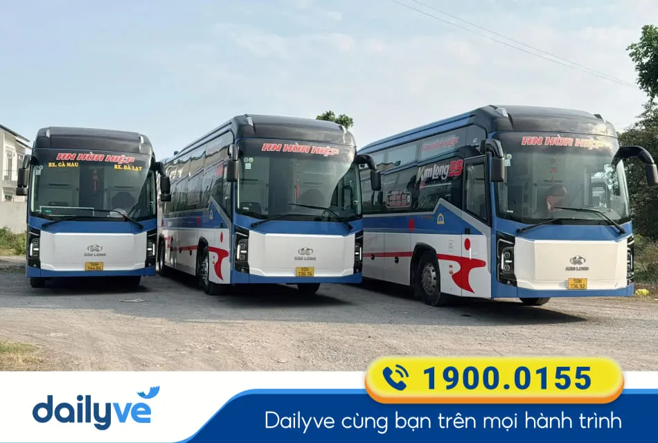 Nhà xe An Hòa Hiệp từ Bình Phước đi Cà Mau