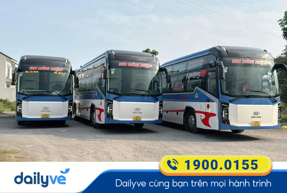 Nhà xe An Hòa Hiệp từ Cà Mau đi Đồng Nai