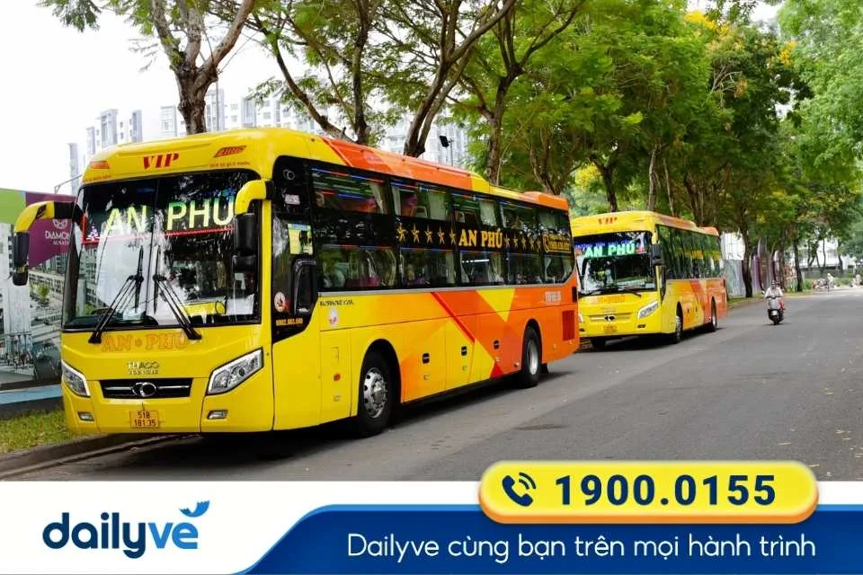 Nhà xe An Phú Buslines phục vụ tuyến Cam Ranh - Quy Nhơn