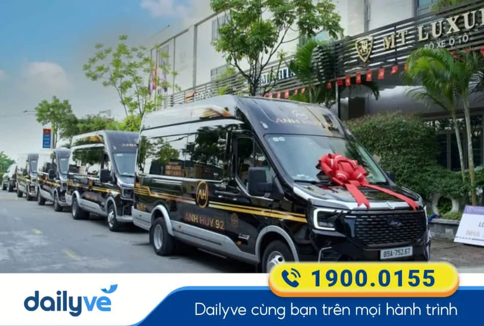 Nhà xe Anh Huy 92 Limousine từ Quảng Ninh đi Hưng Yên
