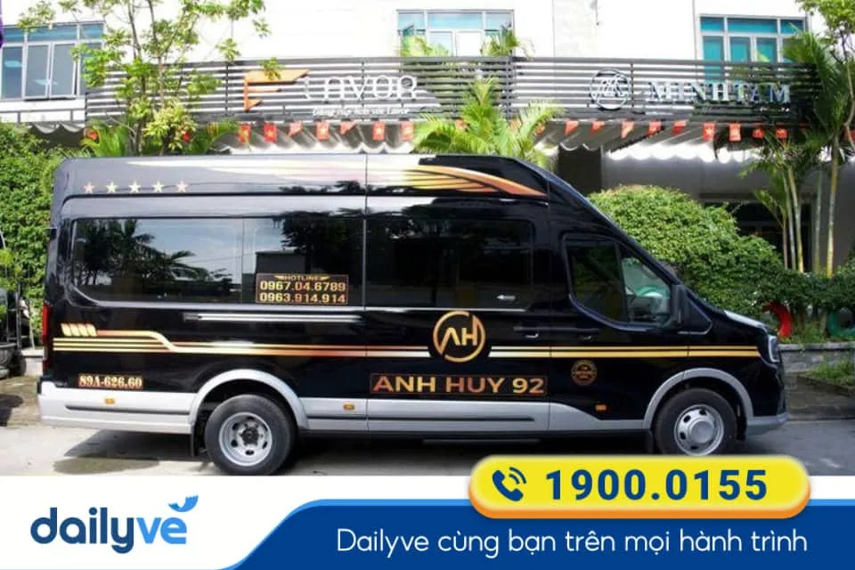 Nhà xe Anh Huy 92 từ Bến xe Mỹ Đình đi Quảng Ninh