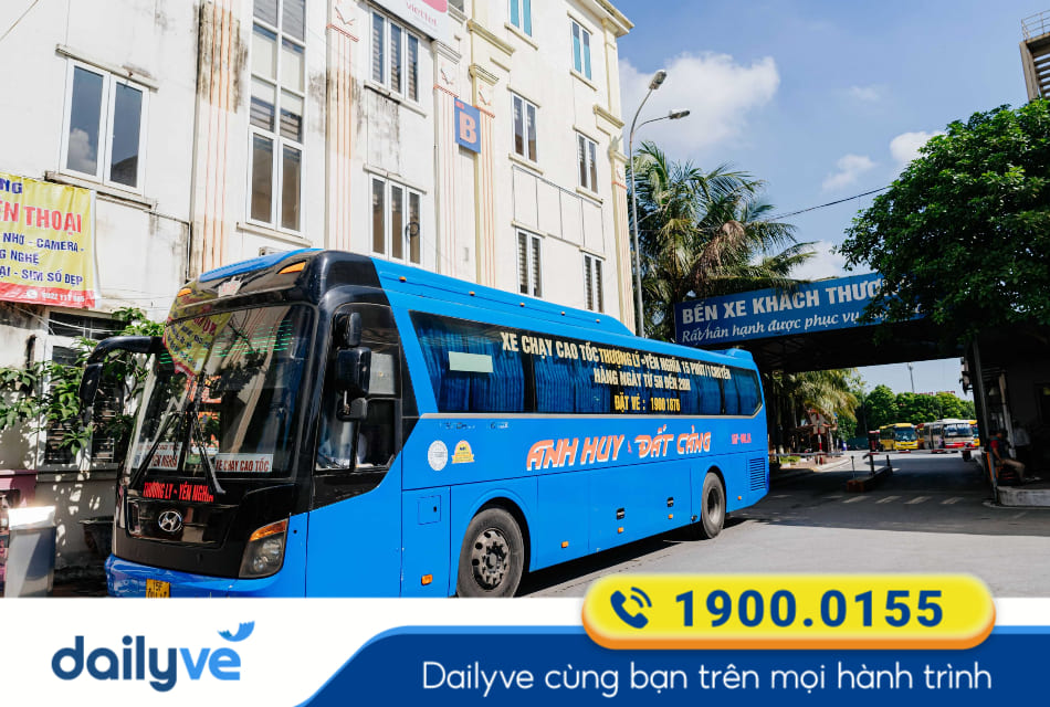 Nhà xe Anh Huy Đất Cảng từ Bến xe Yên Nghĩa đi Hải Phòng