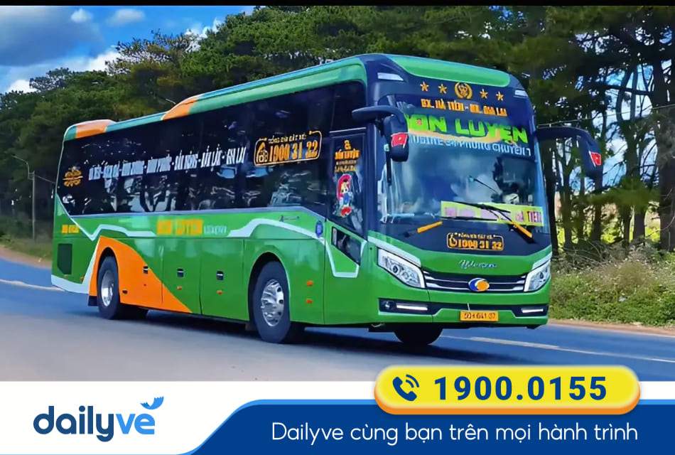 Nhà xe Bốn Luyện Express từ Rạch Giá đi Bình Dương
