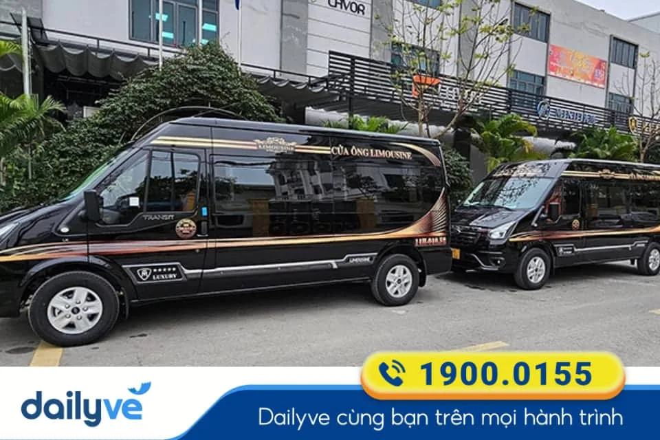 Nhà xe Cửa Ông Limousine từ Bến xe Mỹ Đình đi Quảng Ninh