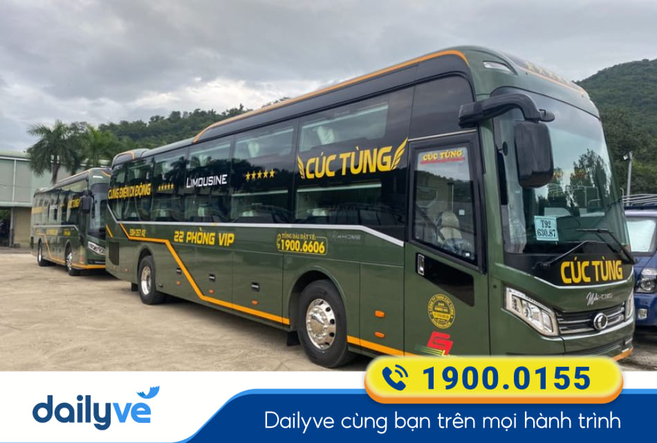 Nhà xe Cúc Tùng từ Cần Thơ đi Phan Thiết