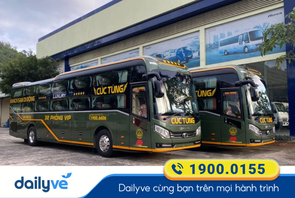 Nhà xe Cúc Tùng từ Huế đi Nha Trang