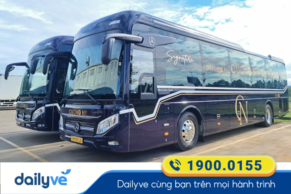 Nhà xe Cường Ny tuyến Sài Gòn đi Buôn Hồ
