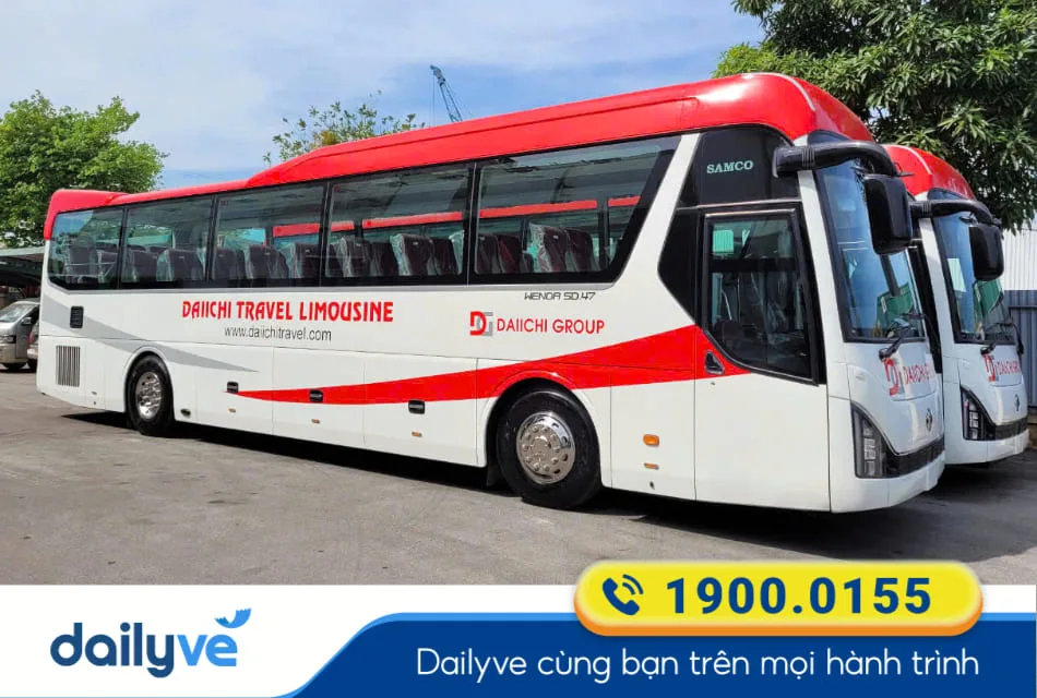 Nhà xe Daiichi Travel từ Quảng Ninh đi Lào Cai