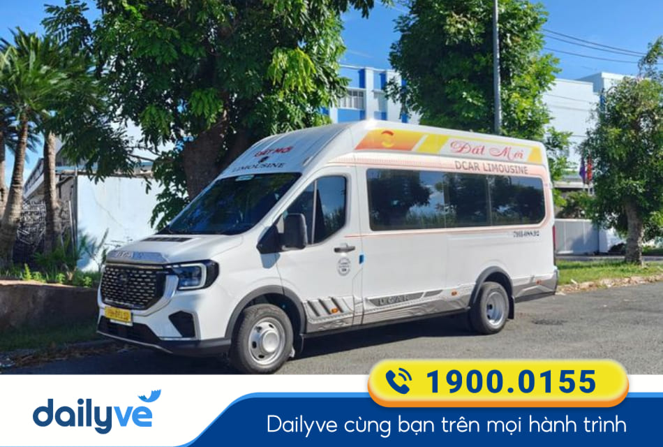 Nhà xe Đất Mới Limousine từ Nha Trang đi Phan Rang