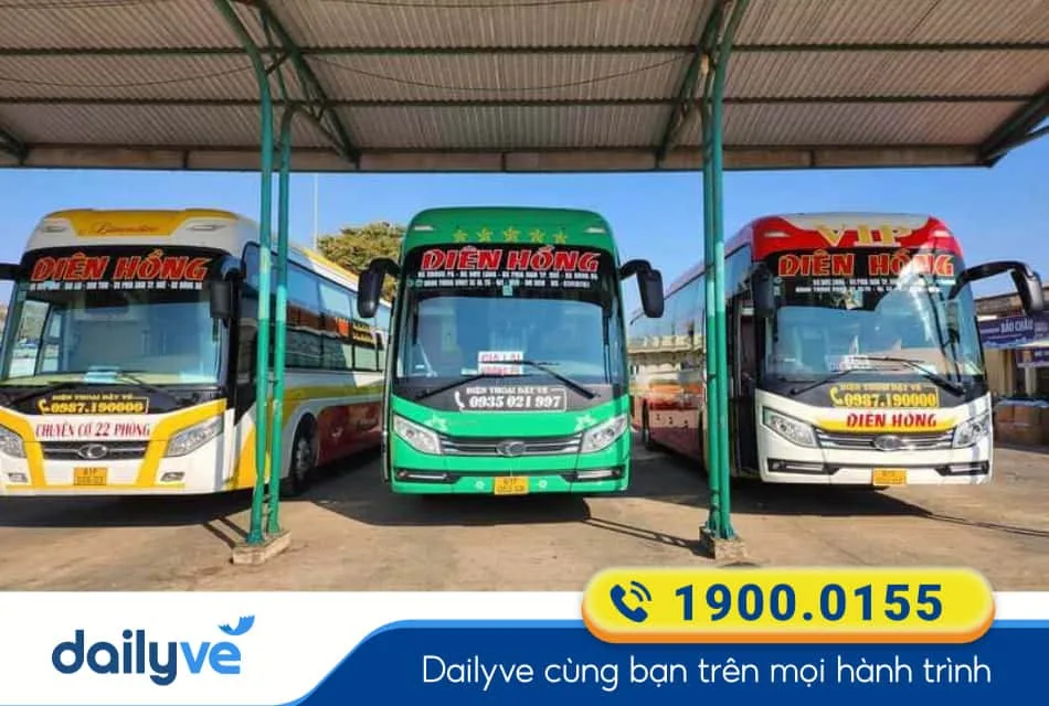 Nhà xe Diên Hồng (Đà Nẵng) từ Đà Nẵng đi An Khê