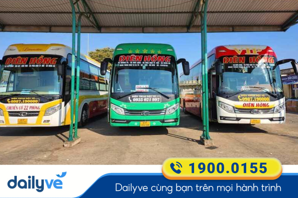 Nhà xe Diên Hồng từ Đà Nẵng đi Núi Thành
