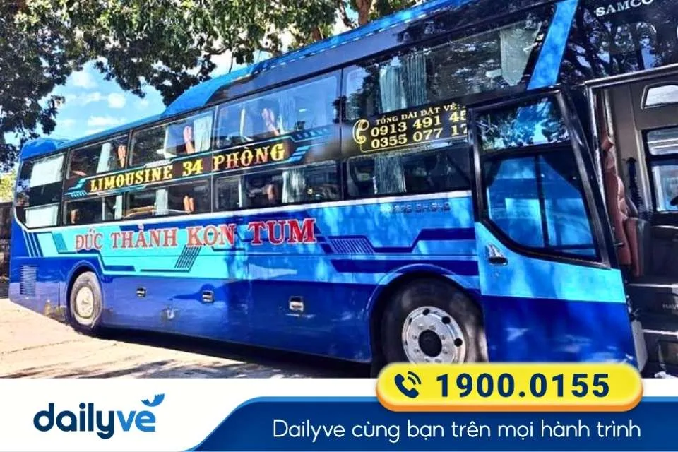 Nhà xe Đức Thành (Kon Tum) từ Thanh Hóa đi Huế
