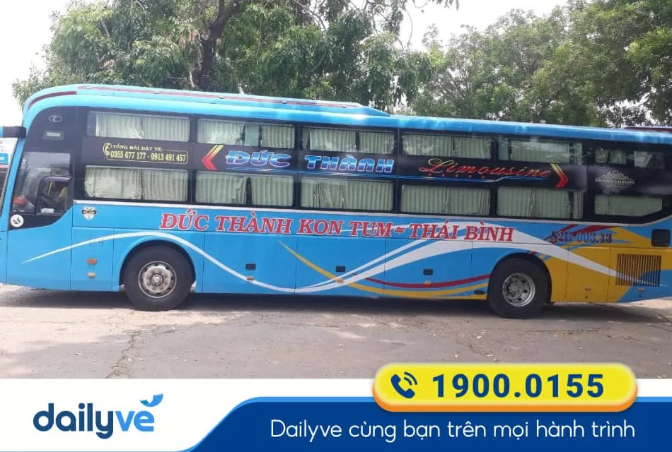 Nhà xe Đức Thành từ Thái Bình đi Đà Nẵng