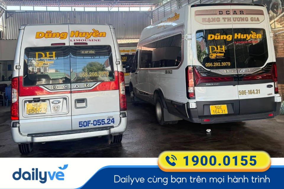 Nhà xe Dũng Huyền Limousine từ La Gi đi Sài Gòn