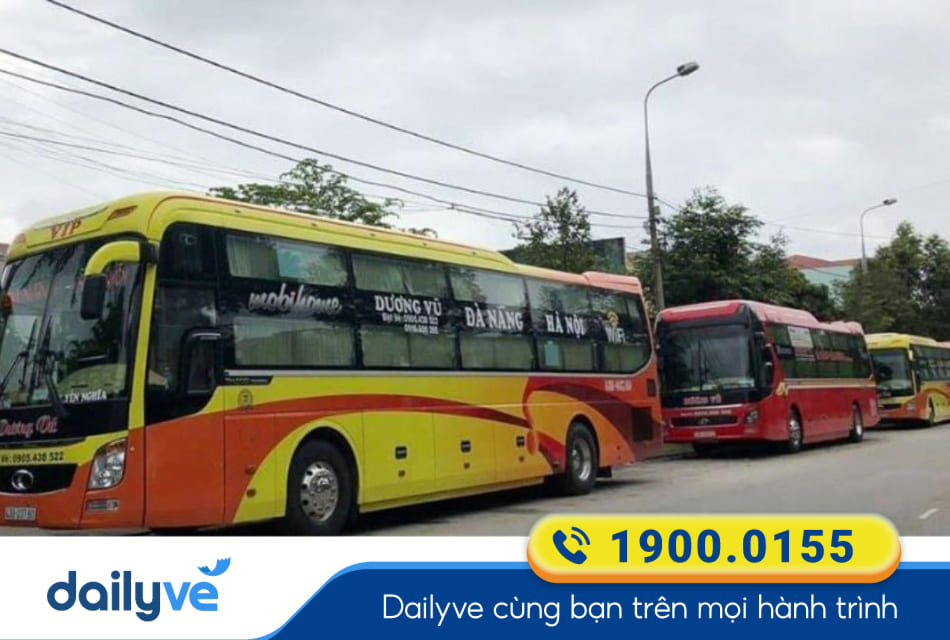 Nhà xe Dương Vũ từ Hải Phòng đi Hà Tĩnh