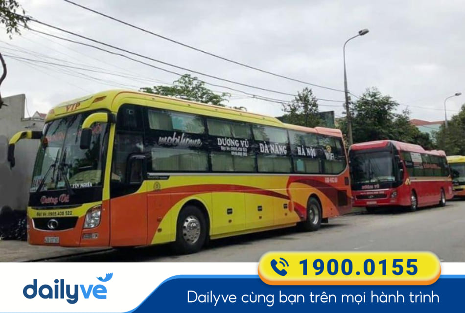 Nhà xe Dương Vũ từ Hải Phòng đi Quảng Bình