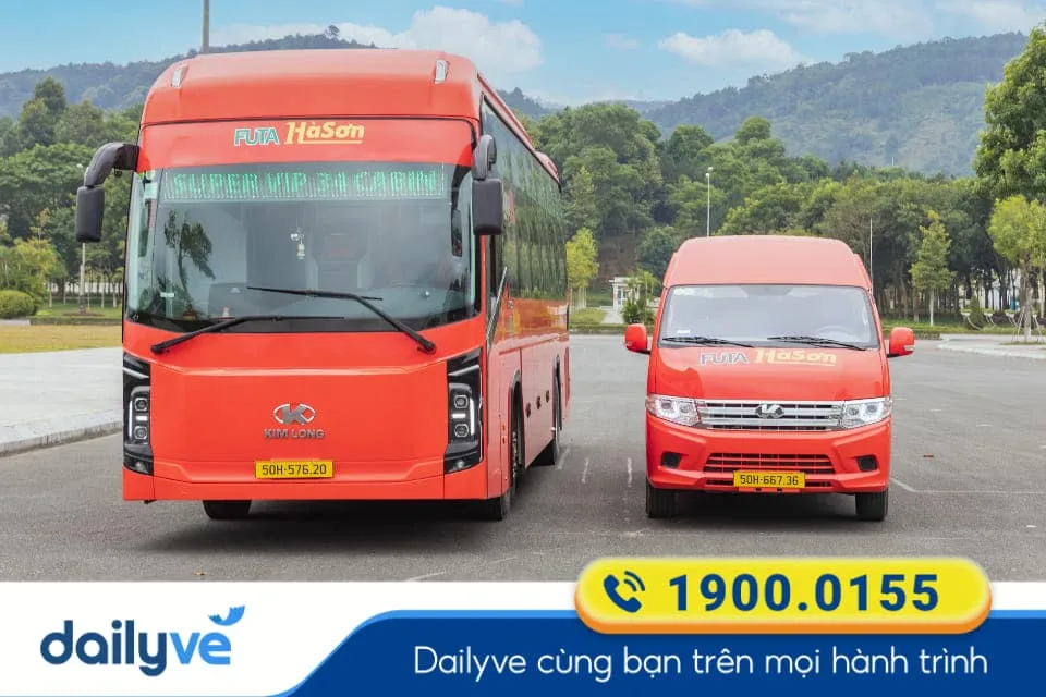 Nhà xe FUTA Hà Sơn từ Lào Cai đi Bến xe Nước Ngầm