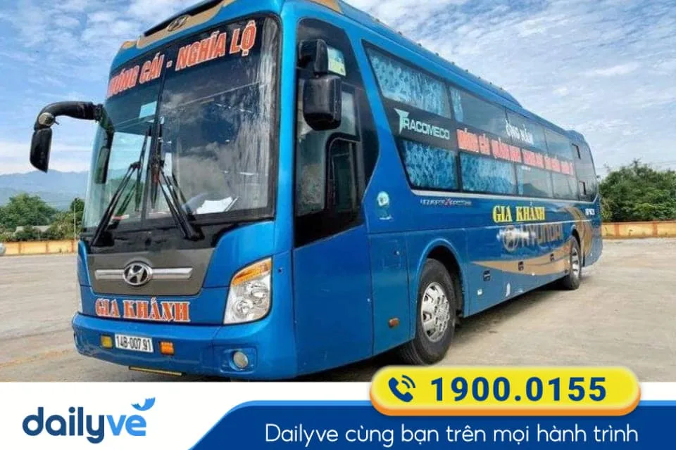 Nhà xe Gia Khánh từ Mù Cang Chải đi Hà Nội