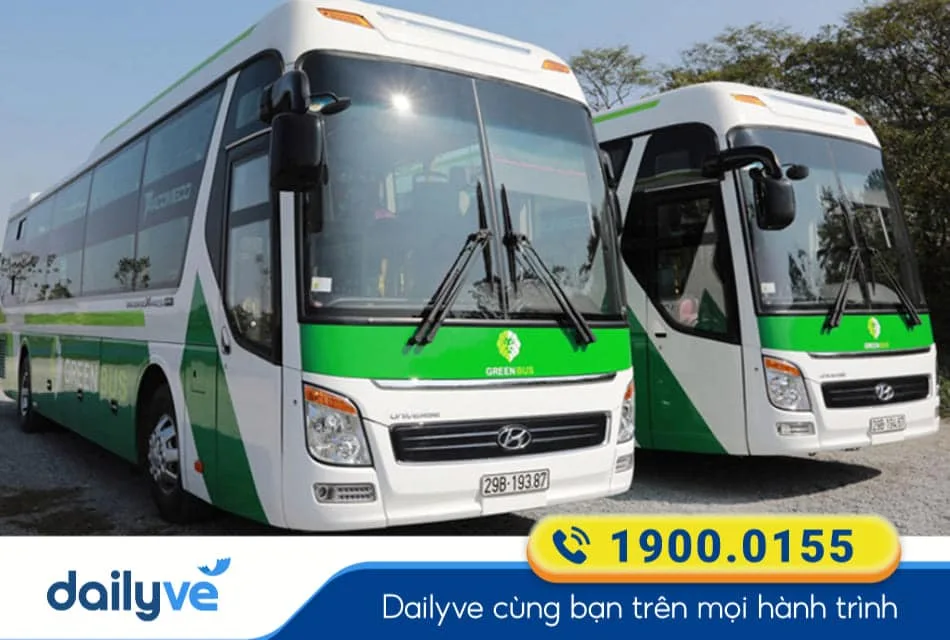 Nhà xe Green Bus từ Quảng Ninh đi Lào Cai