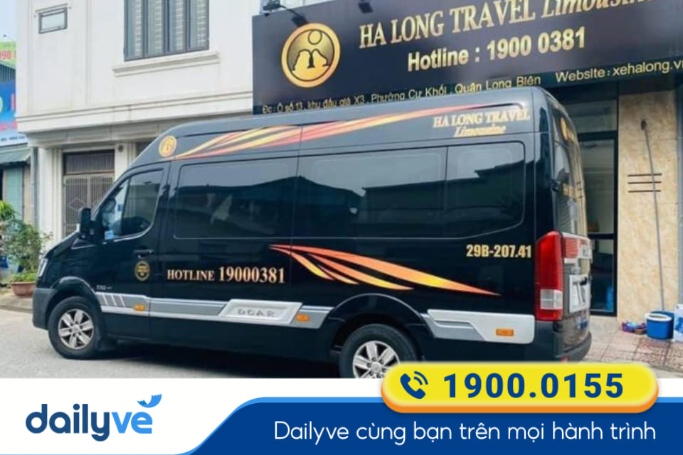 Nhà xe Hạ Long Travel từ Bến xe Mỹ Đình đi Quảng Ninh
