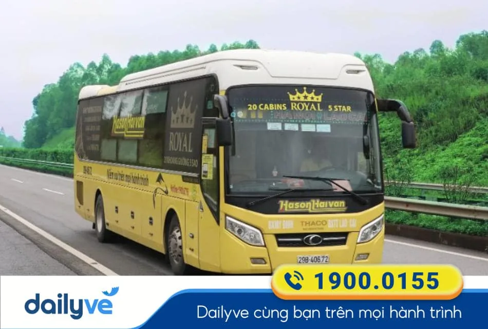 Nhà xe Hà Sơn từ Thanh Hóa đi Lào Cai