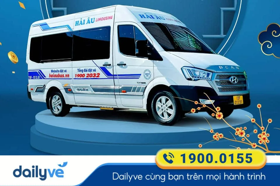 Nhà xe Hải Âu từ Bến xe Gia Lâm đi Thái Bình