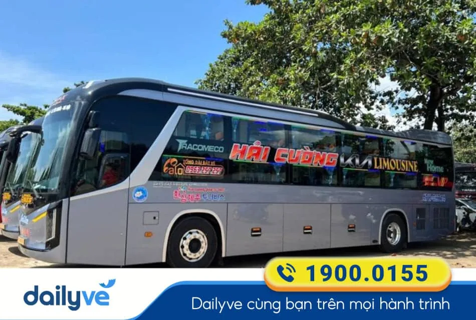 Nhà xe Hải Cường từ Đắk Lắk đi Nghệ An