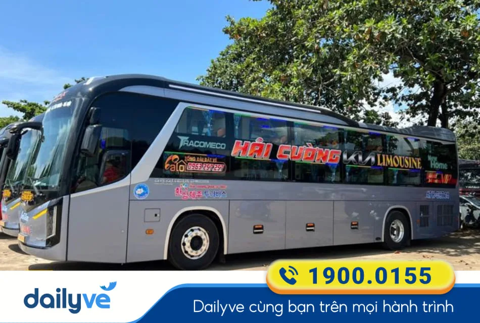 Nhà xe Hải Cường từ Gia Lai đi Hà Nội