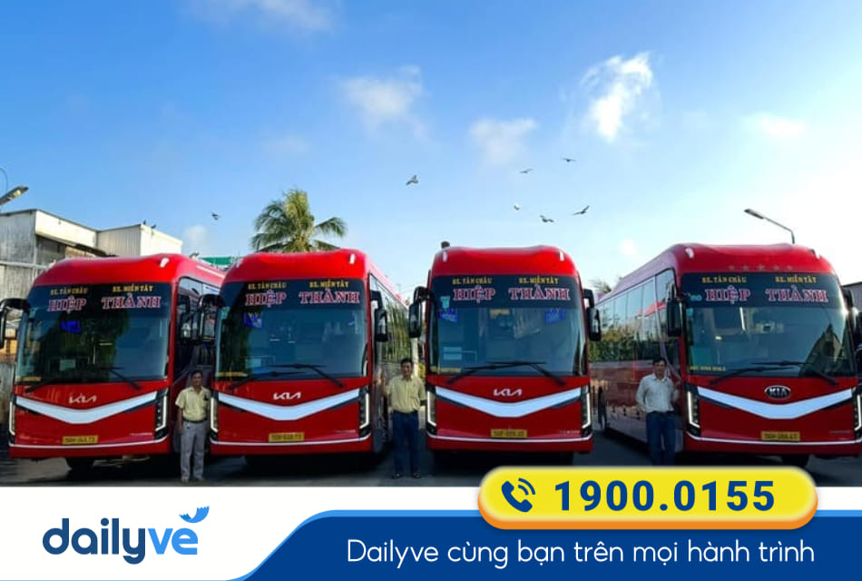 Nhà xe Hiệp Thành từ Tân Châu đi Sài Gòn