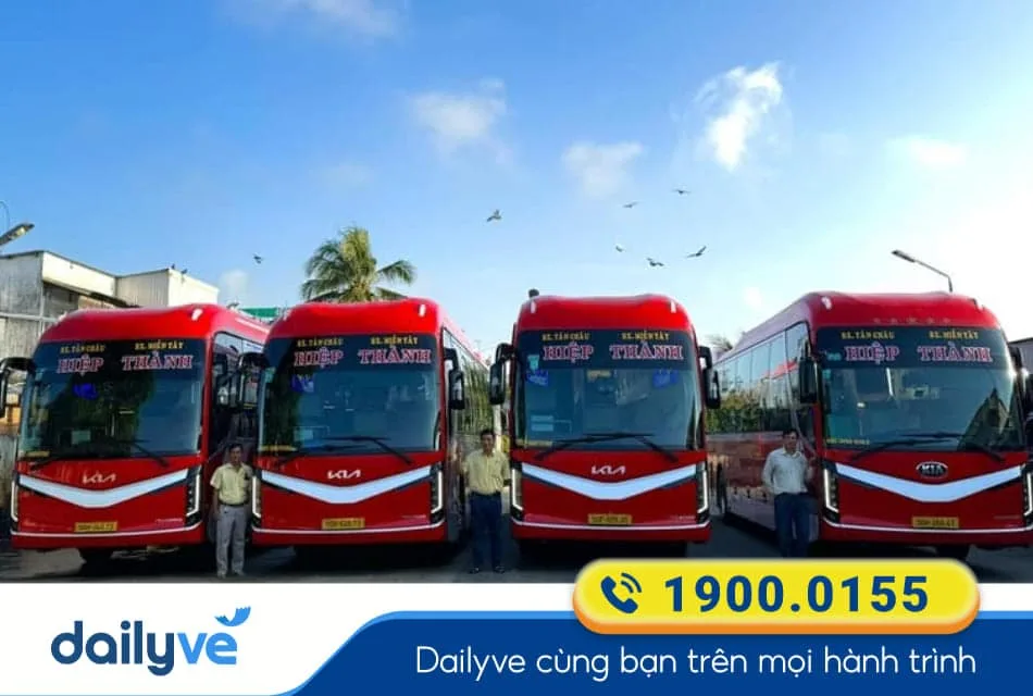 Nhà xe Hiệp Thành từ Đồng Tháp đi An Giang