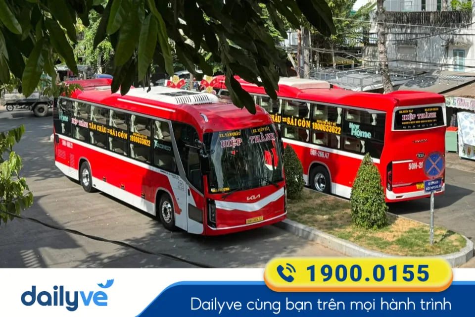 Nhà xe Hiệp Thành từ Sài Gòn đi An Giang