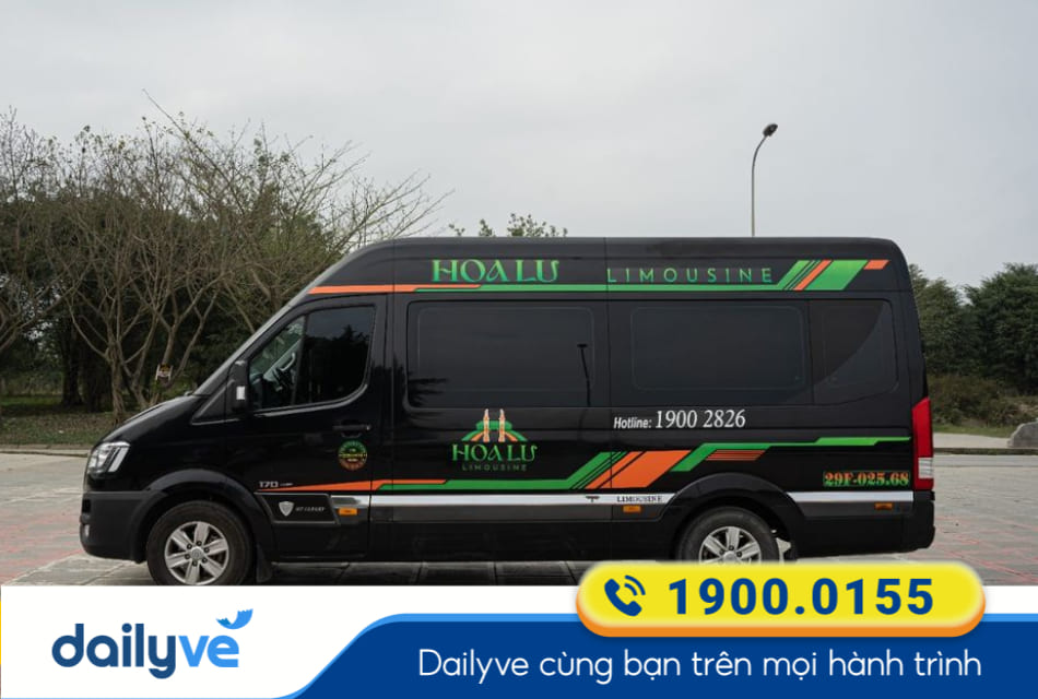 Nhà xe Hoa Lư Limousine từ Ninh Bình đi Hà Nội