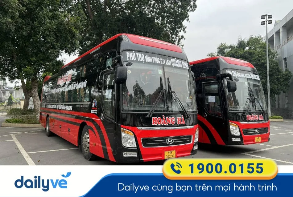 Nhà xe Hoàng Hà từ Vĩnh Yên đi Gia Lâm