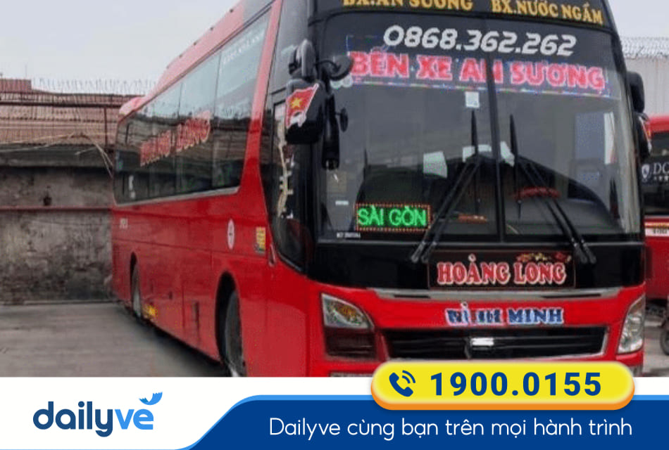 Nhà xe Hoàng Long Đỏ từ Vinh đi Sài Gòn