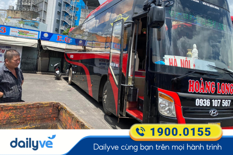 Nhà xe Hoàng Long (Hà Nội) từ Sài Gòn đi Vinh