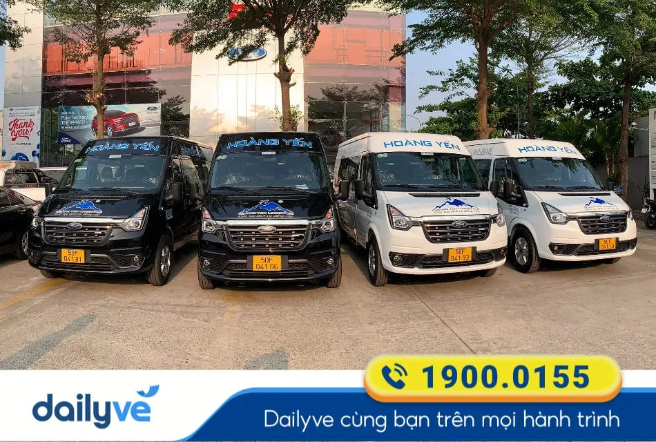 Nhà xe Hoàng Yến Logistics từ Bình Dương đi Lộc Ninh