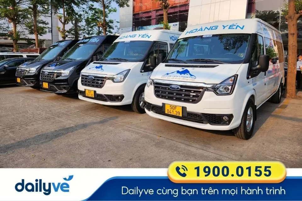 Nhà xe Hoàng Yến Logistics từ Chơn Thành đi Sài Gòn